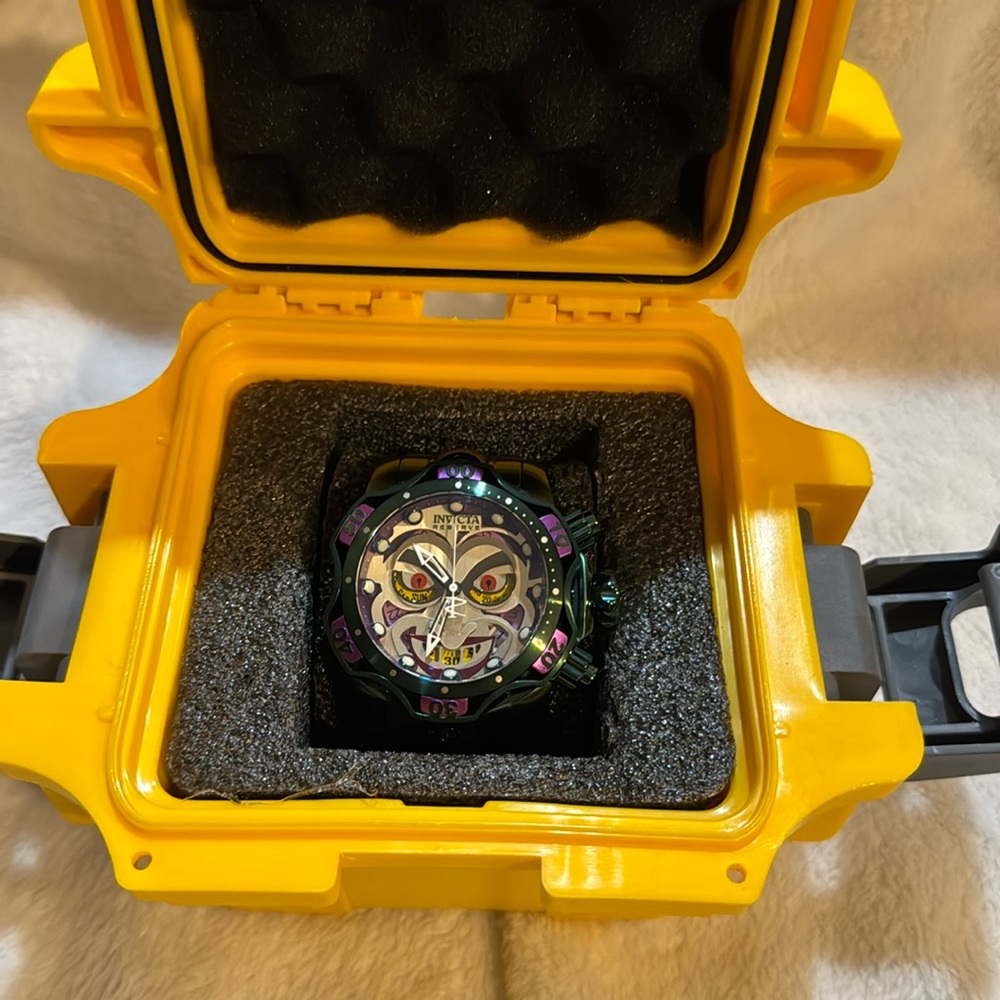 Men’s Invicta watch, DC Joker